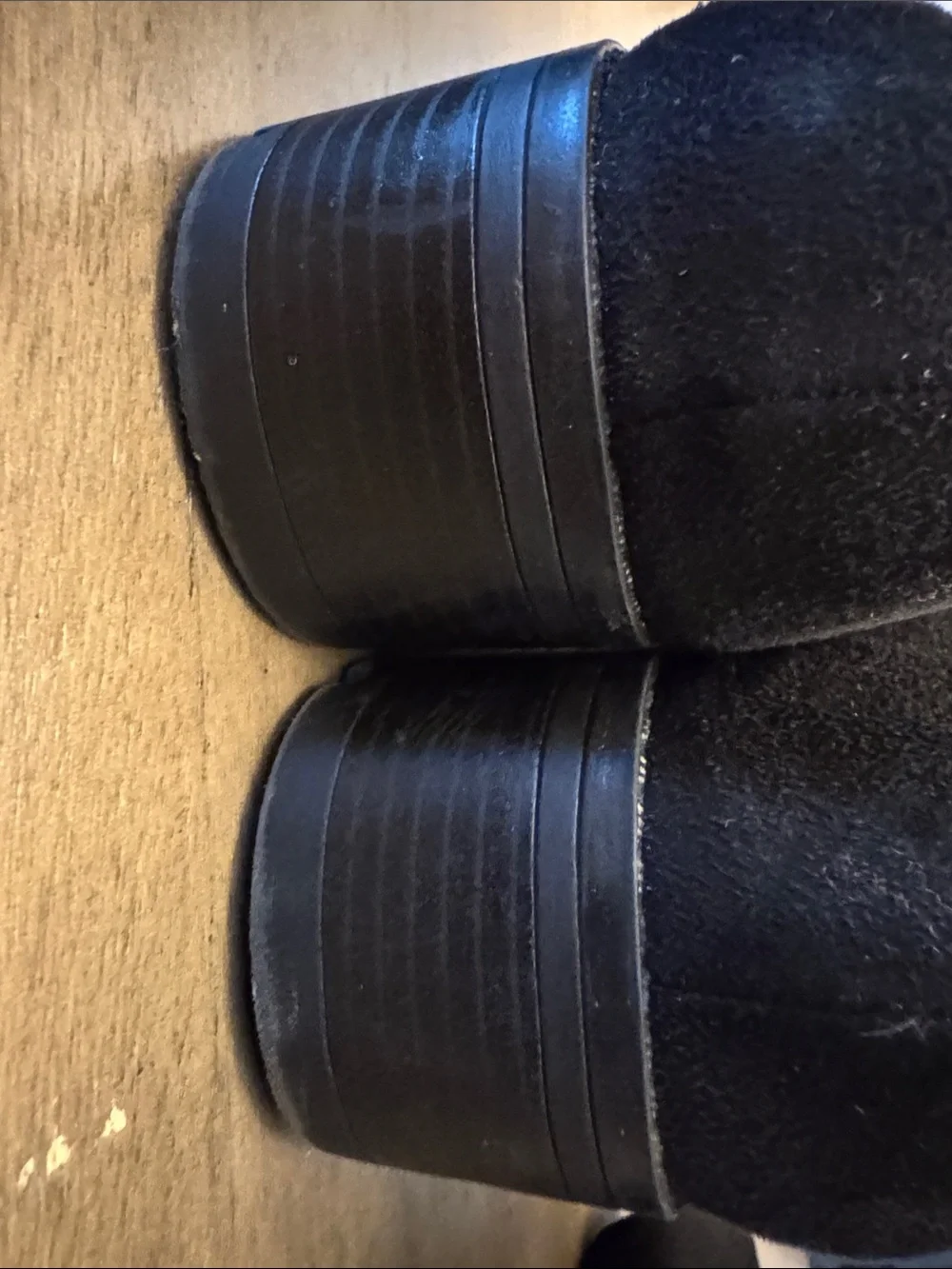 Limelight Black Over-the-Knee Suede Boots